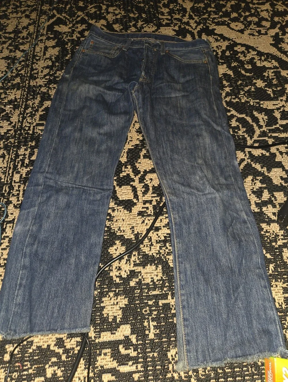 Levi's Men's Dark Blue Bootcut Jeans